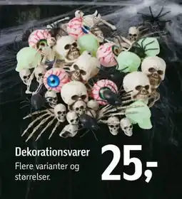 Føtex Dekorationsvarer, DKK 25 tilbud
