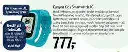 Føtex Canyon Kids Smartwatch 4G, DKK 777 tilbud