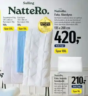 Føtex fiberdyne, DKK 420 tilbud
