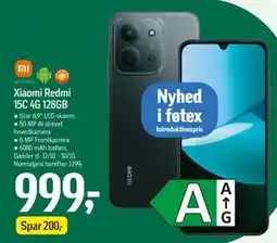 Føtex Xiaomi Redmi 15C 4G 128GB, DKK 999 tilbud
