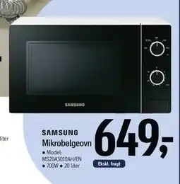 Føtex Mikrobølgeovn, DKK 649 tilbud