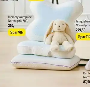 Føtex Memoryskumpude, DKK 210 tilbud