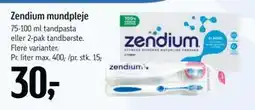 Føtex Zendium mundpleje, DKK 30 tilbud
