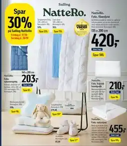 Føtex Spar 30% på Salling NatteRo tilbud