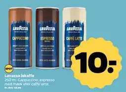 Netto Lavazza iskaffe, DKK 10 tilbud