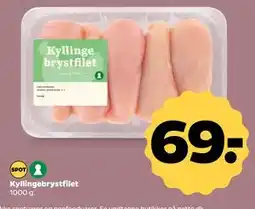 Netto Kyllingebrystfilet, DKK 69 tilbud