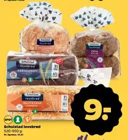 Netto Schulstad levebrød, DKK 9 tilbud