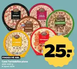 Netto Casa Tarradellas pizza, DKK 25 tilbud