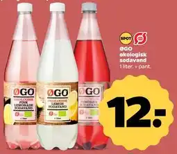 Netto ØGO økologisk sodavand, DKK 12 tilbud