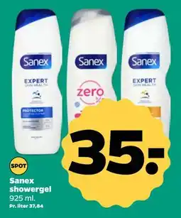 Netto Sanex showergel, DKK 35 tilbud