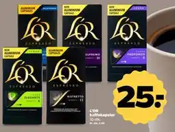 Netto L'OR kaffekapsler, DKK 25 tilbud