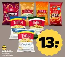 Netto Taffel chips, DKK 13 tilbud