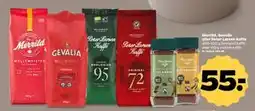 Netto Merrild, Gevalia eller Peter Larsen Kaffe, DKK 55 tilbud