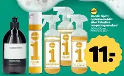Netto Nordic Spirit opvaskemiddel eller Fabulosa rengøringsmarked, DKK 11 tilbud