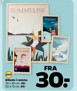 Netto Billede i ramme tilbud