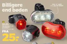 Netto Cykellygtesæt, DKK 75 tilbud