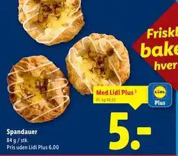 Lidl Spandauer, DKK 6, App-pris tilbud