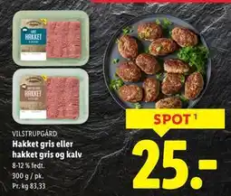 Lidl Hakket gris eller hakket gris og kalv, DKK 25 tilbud
