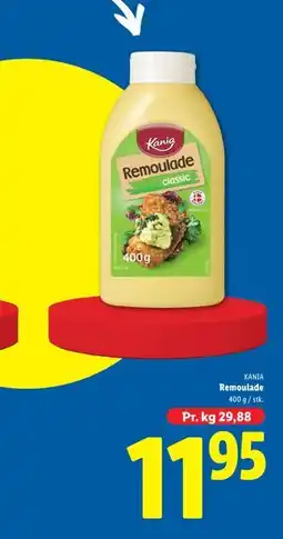Lidl Remoulade, DKK 11.95 tilbud