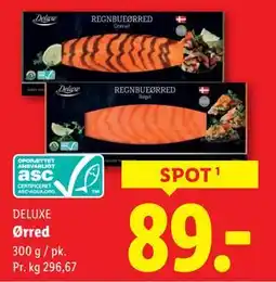 Lidl Ørred, DKK 89 tilbud