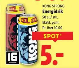 Lidl Energidrik, DKK 5 tilbud