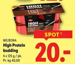 Lidl High Protein budding, DKK 20 tilbud