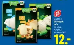 Lidl Økologisk tofu, DKK 12 tilbud