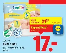 Lidl Bleer tubes, DKK 21.25, App-pris tilbud
