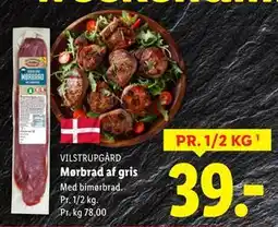 Lidl Mørbrad af gris, DKK 39 tilbud