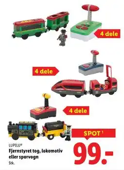 Lidl Fjernstyret tog, lokomotiv eller sporvogn, DKK 99 tilbud