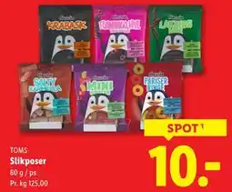Lidl Slikposer, DKK 10 tilbud