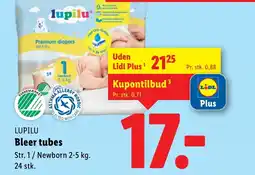 Lidl LUPILU Bleer tubes tilbud