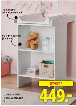 Lidl LIVARNO HOMEⓇ Puslekommode tilbud
