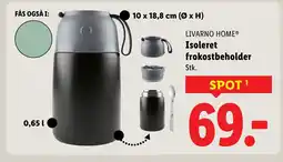 Lidl LIVARNO HOME® Isoleret frokostbeholder tilbud