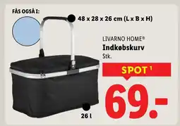 Lidl LIVARNO HOMEⓇ Indkøbskurv tilbud