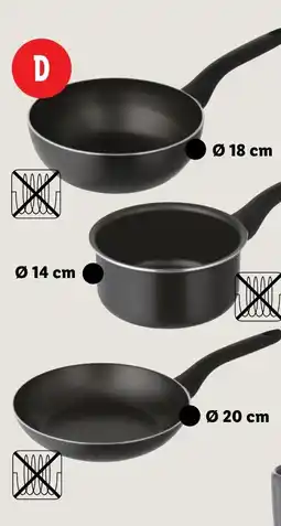 Lidl Minipande eller -kasserolle af aluminium tilbud