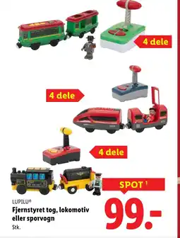 Lidl LUPILUⓇ Fjernstyret tog, lokomotiv eller sporvogn tilbud