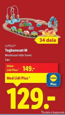 Lidl LUPILU® Togbanesæt M tilbud