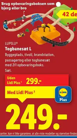Lidl LUPILU® Togbanesæt L tilbud