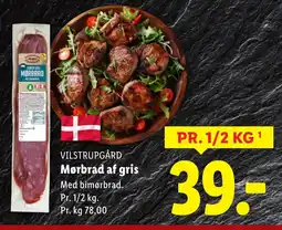 Lidl VILSTRUPGÅRD Mørbrad af gris tilbud