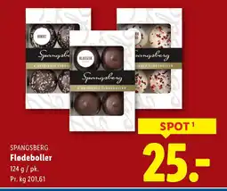 Lidl SPANGSBERG Flødeboller tilbud