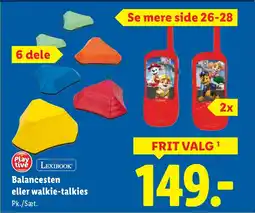 Lidl LEXIBOOK Balancesten eller walkie-talkies tilbud