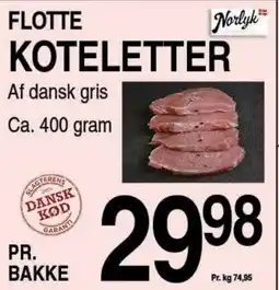 ABC Lavpris Flotte koteletter tilbud