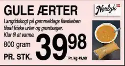 ABC Lavpris Norlyk gule ærter tilbud