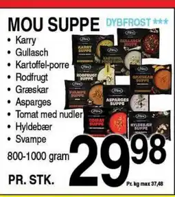 ABC Lavpris Mou suppe dybfrost tilbud