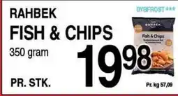 ABC Lavpris Dybfrost rahbek fish & chips tilbud