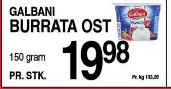 ABC Lavpris Galbani burrata ost tilbud