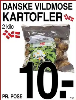 ABC Lavpris Danske vildmose kartofler tilbud