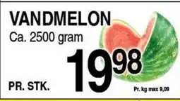 ABC Lavpris Vandmelon tilbud