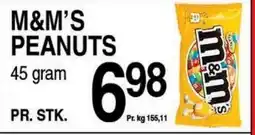 ABC Lavpris M&m's peanuts tilbud